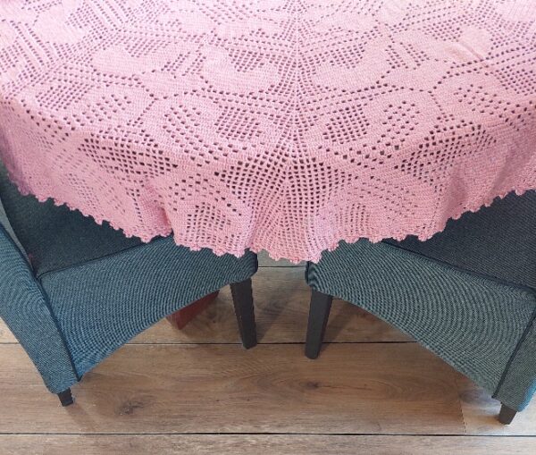 Gehaakt Rond Tafelkleed Oudrose