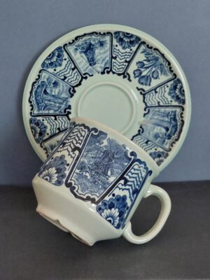 Boch Kop en Schotel blue