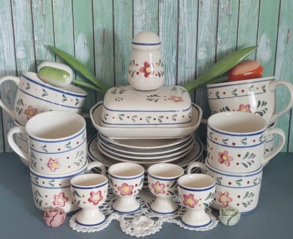 15 delig Ontbijtservies bloemen