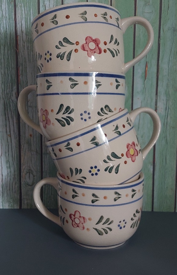 15 delig Ontbijtservies bloemen