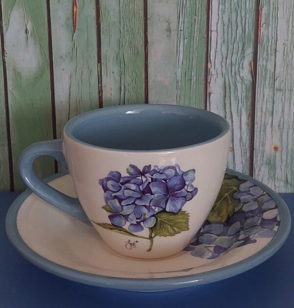 Kop en Schotel Hortensia Jet