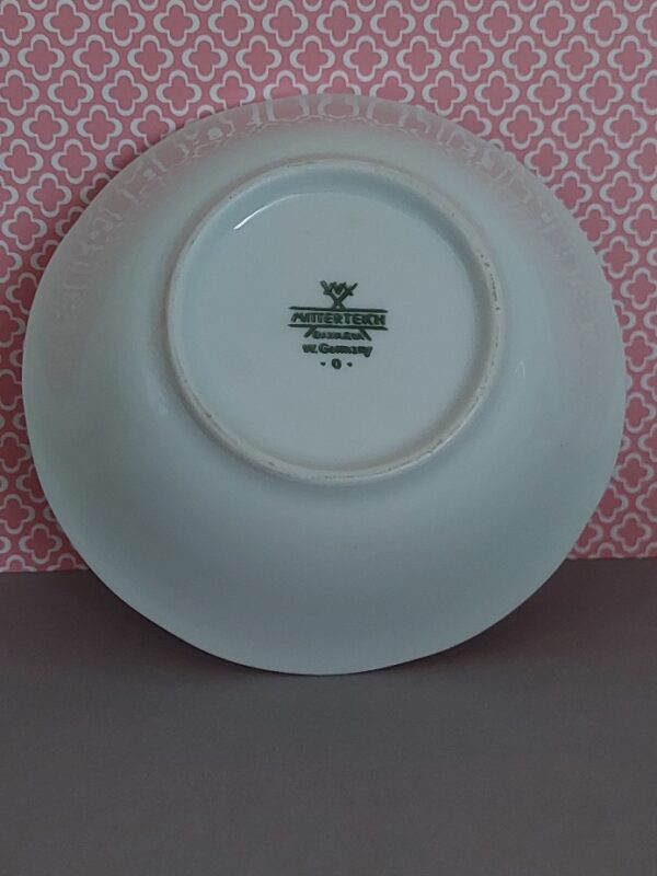 Vintage Mitterteich Schaaltje Bloemen