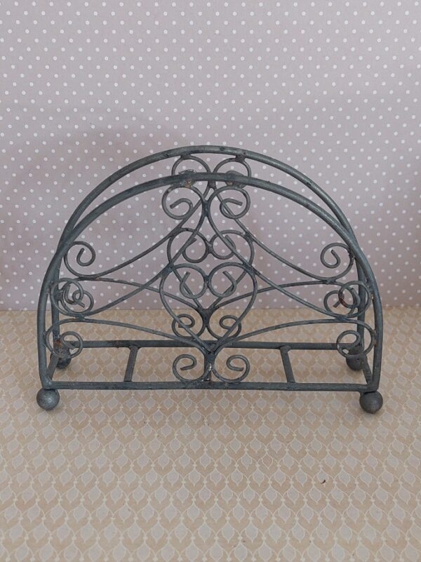 Brocante Metalen Servetrekje