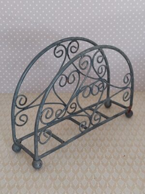 Brocante Metalen Servetrekje