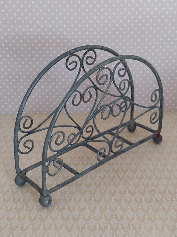 Brocante Metalen Servetrekje