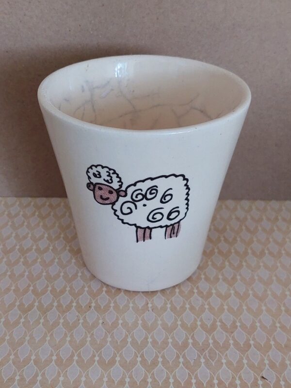 Beker Keramiek Schaap