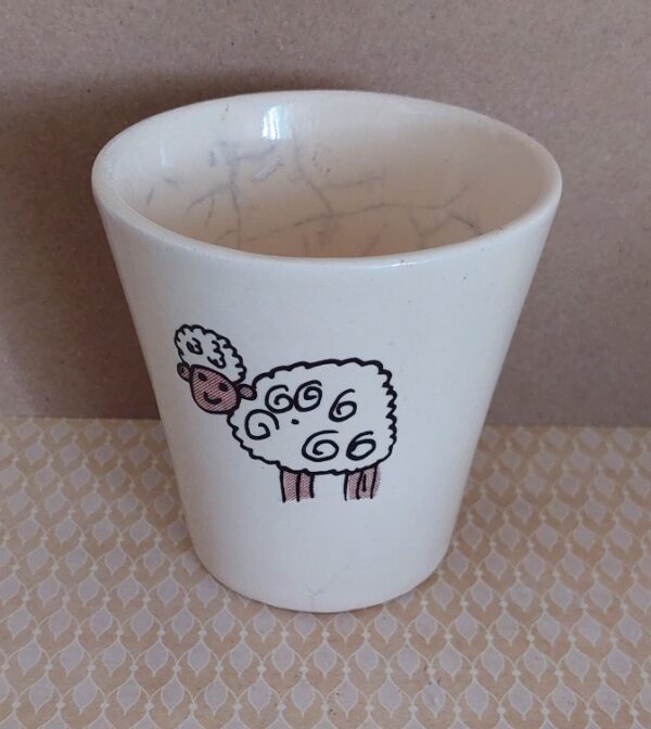 Beker Keramiek Schaap