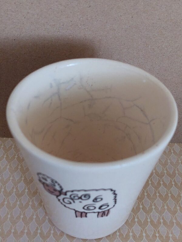 Beker Keramiek Schaap