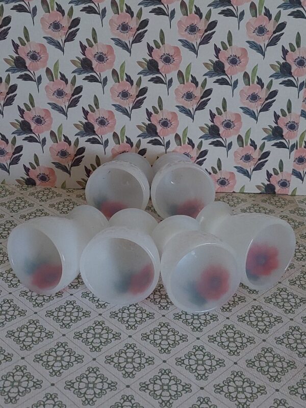 6 eierdopjes Arcopal France