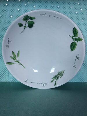 Kruidenschaal op voet