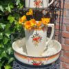 Art Deco Lampetstel Boch 4 delig