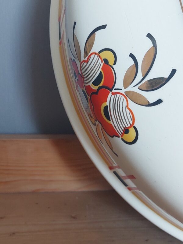 Art Deco Lampetstel Boch 4 delig