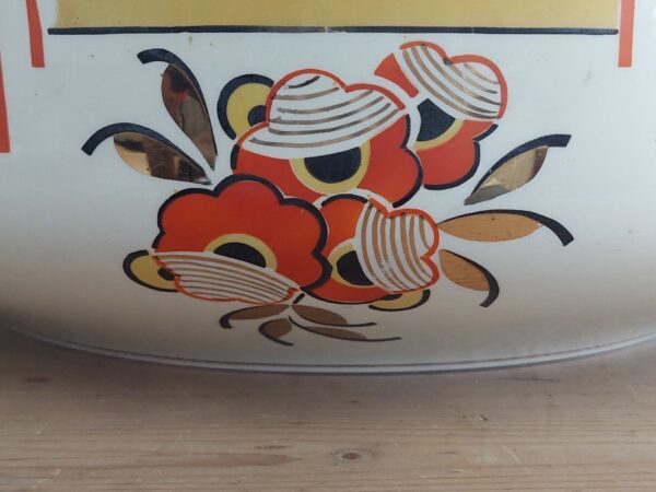 Art Deco Lampetstel Boch 4 delig