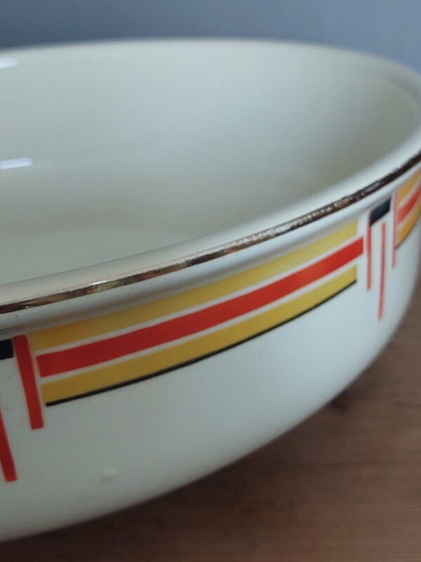 Art Deco Lampetstel Boch 4 delig