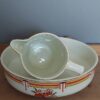 Art Deco Lampetstel Boch 4 delig