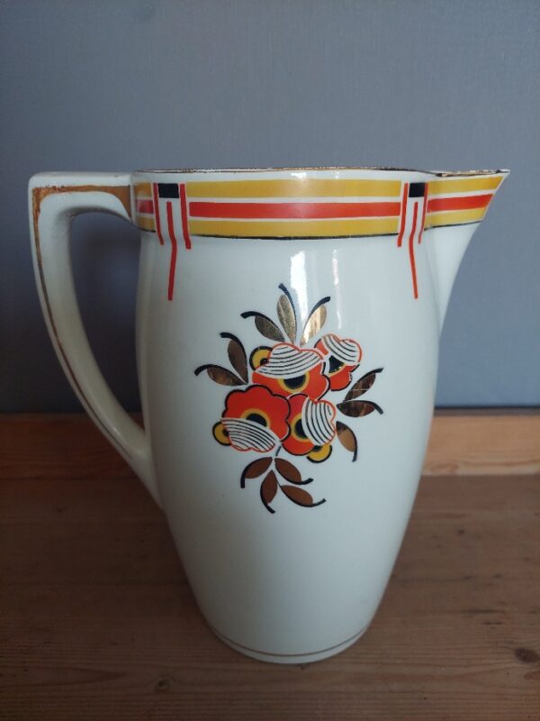 Art Deco Lampetstel Boch 4 delig