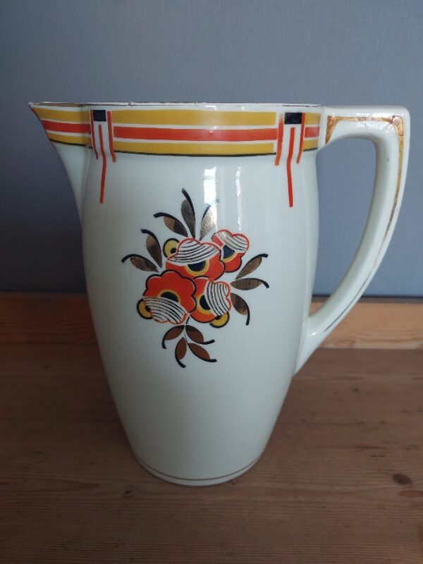 Art Deco Lampetstel Boch 4 delig