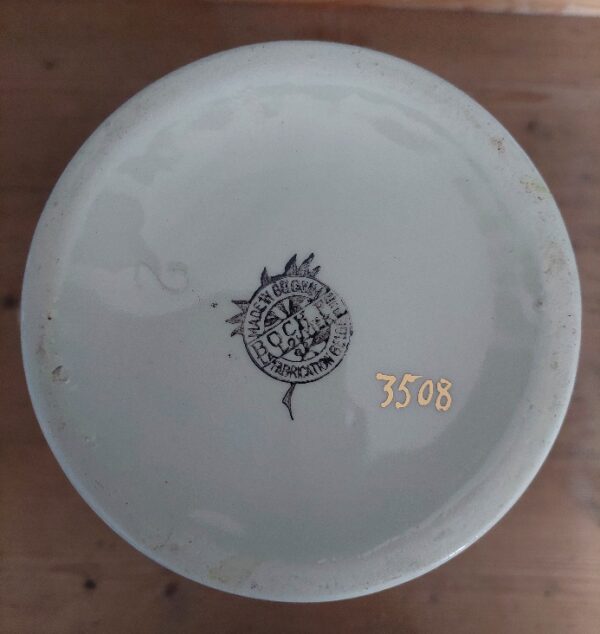 Art Deco Lampetstel Boch 4 delig