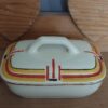 Art Deco Lampetstel Boch 4 delig