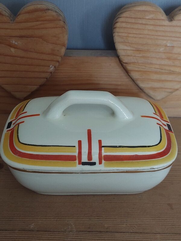 Art Deco Lampetstel Boch 4 delig