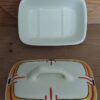 Art Deco Lampetstel Boch 4 delig