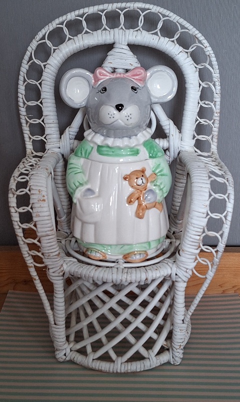 2 Delige Vintage Koekjes Pot