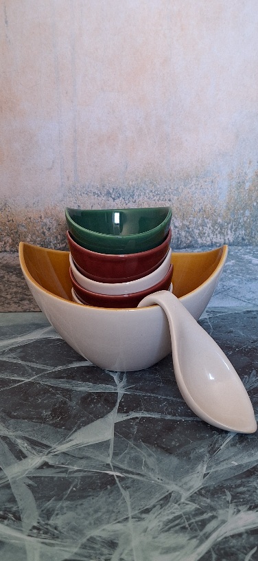 Retro Pindastel Keramiek