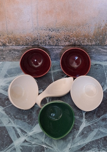 Retro Pindastel Keramiek