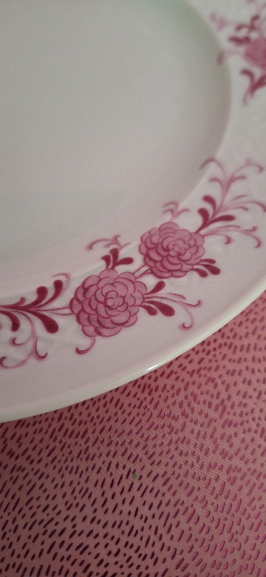 Ontbijtbord Annabell SWB Roze Rozen