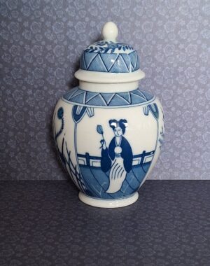 1 Chinese dekselpot Lange Lijs