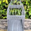 Brocante vogelkooitje groot