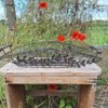 Gietijzeren Oogstmand Brocante