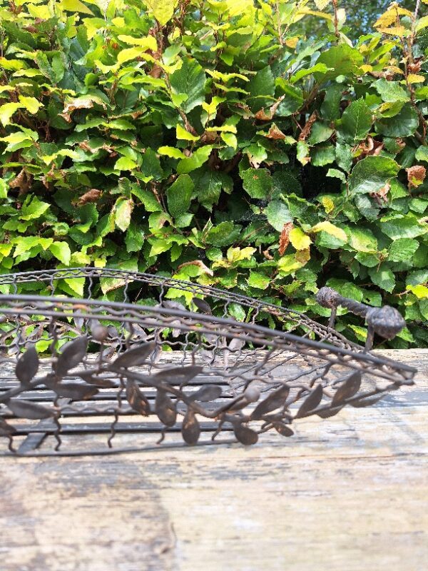 Gietijzeren Oogstmand Brocante