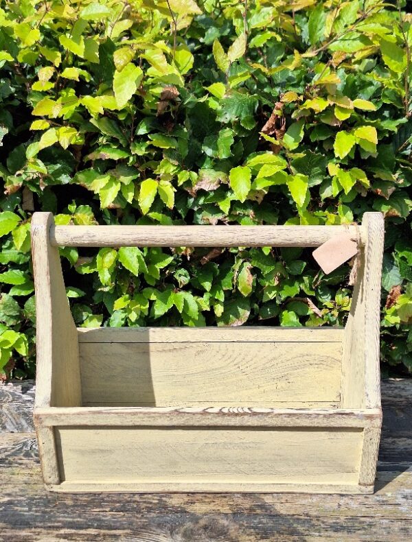 Houten Bak met Hengsel