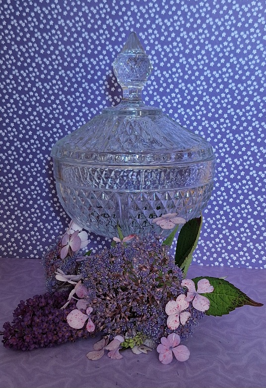 1 Grote Glazen Suikerpot