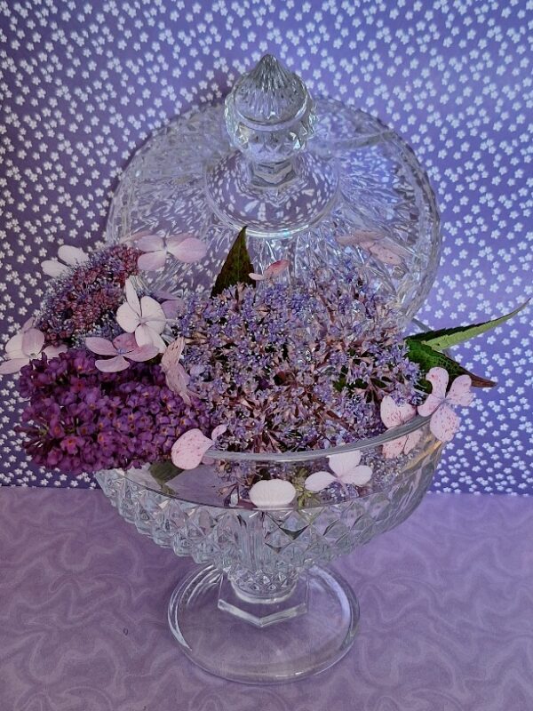 1 Grote Glazen Suikerpot