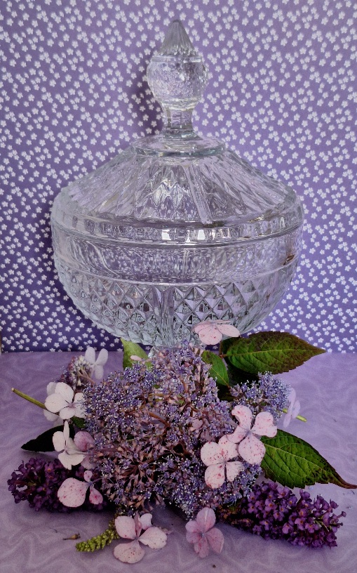 1 Grote Glazen Suikerpot