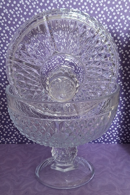 1 Grote Glazen Suikerpot