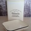 Emaille Voorraadbus Sweets Met Deksel