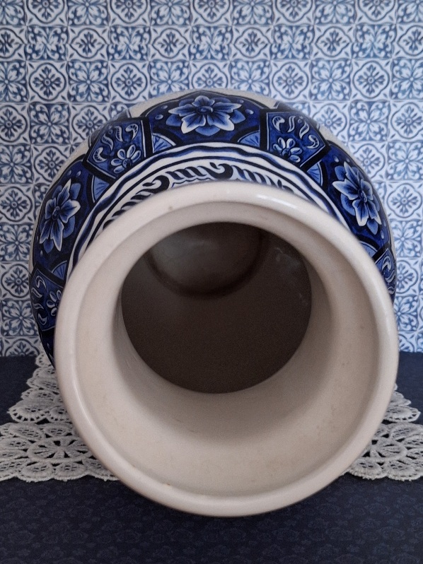 Oudhollanse Vaas Delftsblauw Decor