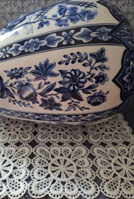 Oudhollanse Vaas Delftsblauw Decor