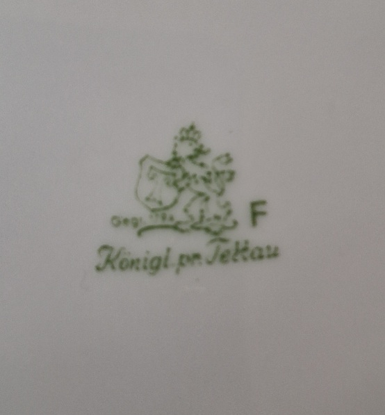 1 Soepbord Königl. PR Tettau