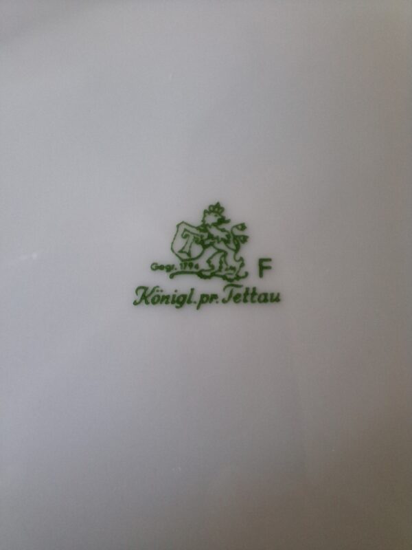 1 Set 2 Zuurschaaltjes Königl. PR Tettau