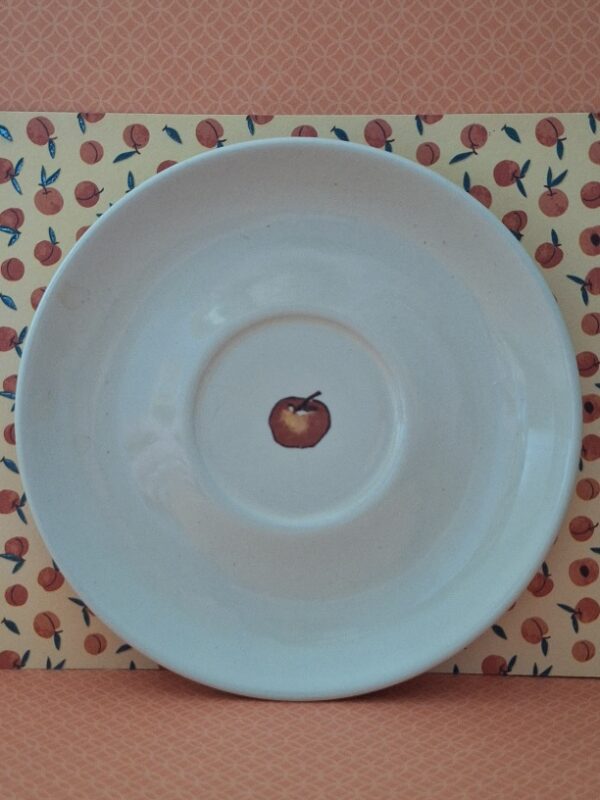 Appel Kop Met Schotel Jet Apple