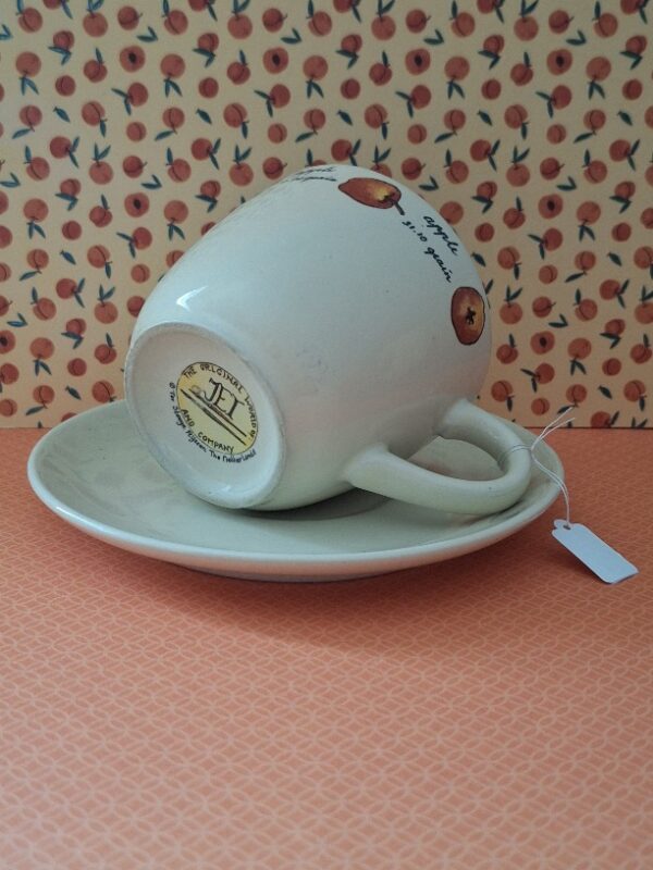 Appel Kop Met Schotel Jet Apple