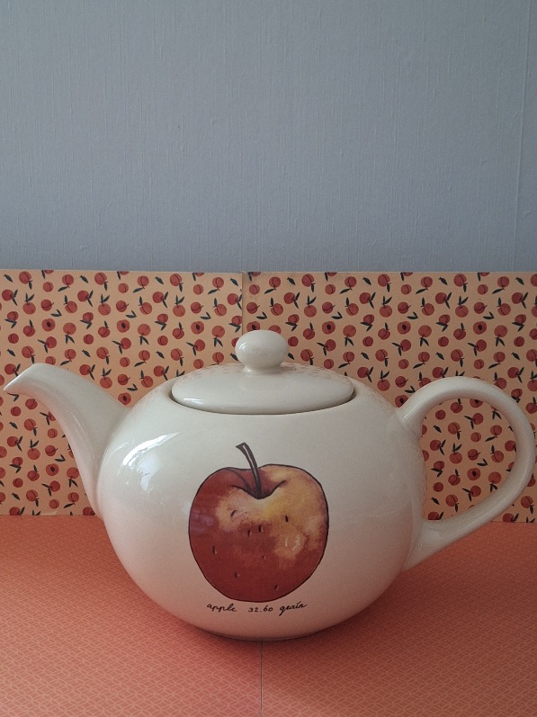 2 delig Rechaud En Theepot Jet Appel