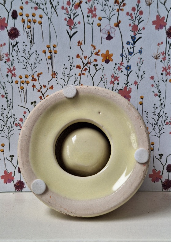 Kaarsenhouder Mini Tulband Pastelgeel