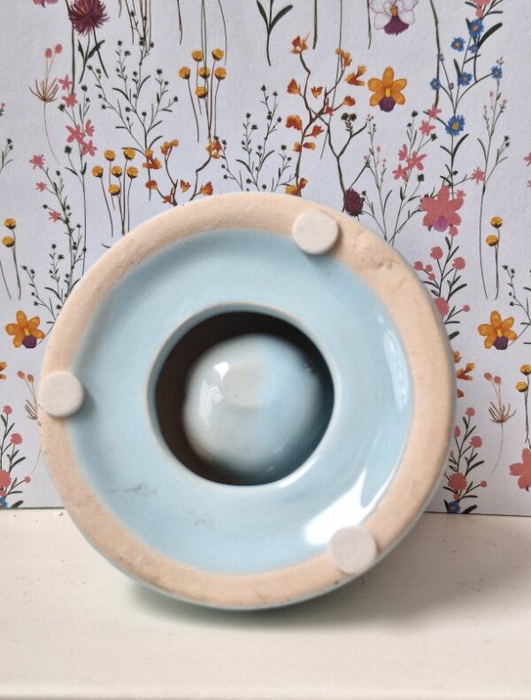 Kaarsenhouder Mini Tulband Pastelblauw