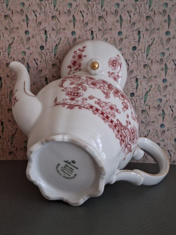 Theepot Seltmann Weiden Bavaria Theresia Red