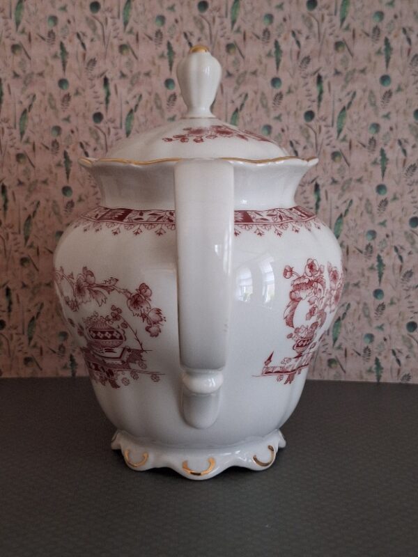 Theepot Seltmann Weiden Bavaria Theresia Red